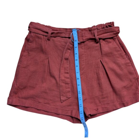 Garage Rust Shorts with Adjustable Belt Loop Women Size X Small - Picture 5 of 8
